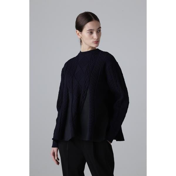 アドーア（ADORE）/◆エアーストレッチケーブルニット 46,200円