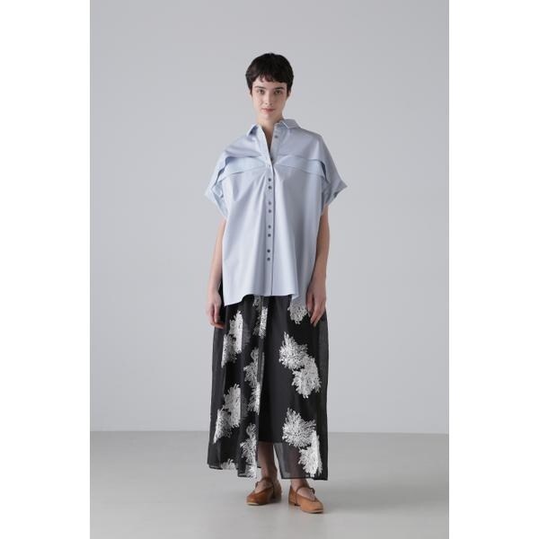 アドーア（ADORE）/モダンコットンロールアップブラウス