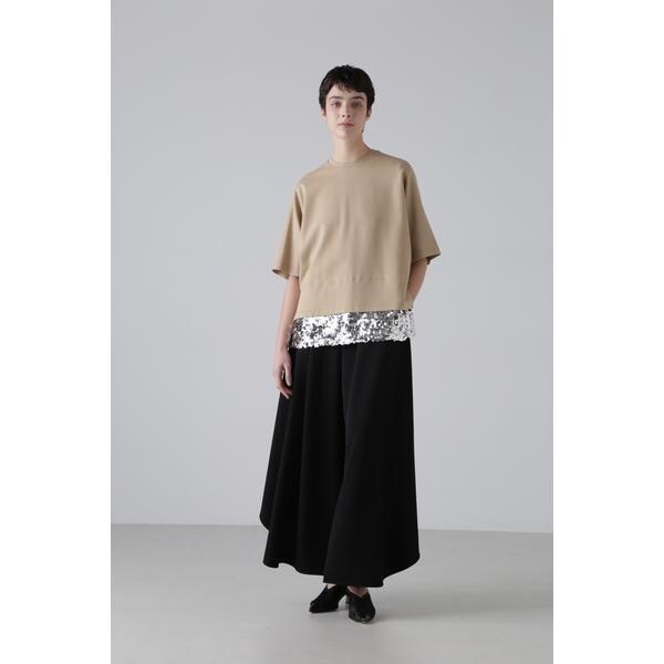 アドーア(ADORE)/スパングルヘムジャージーカットソー アドーア(ADORE)/スパングルヘムジャージーカットソー
