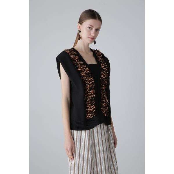 アドーア トップス ADORE アドーア トップス サーブルアセテート