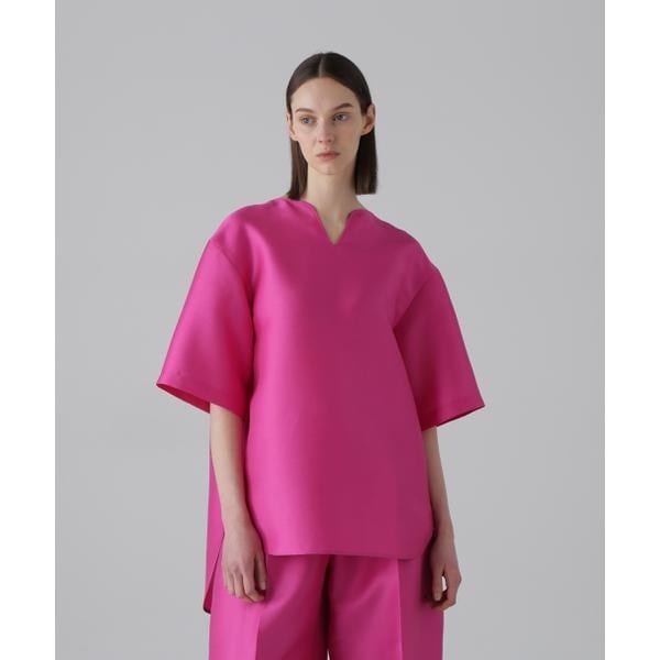 アドーア（ADORE）/◆シルキーダブルクロスブラウス