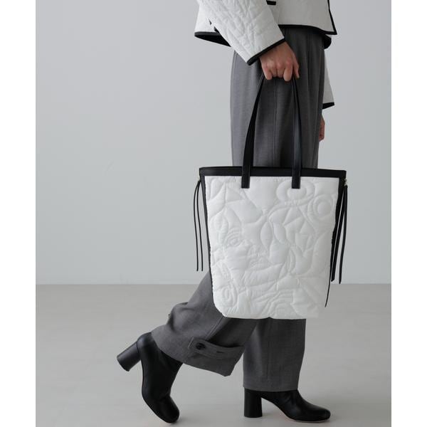 アドーア（ADORE）/ドローイングキルティングバッグ