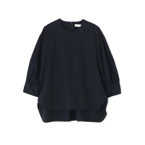 タグ付・未使用】近年✨アドーア ADORE プレーンクロスブラウス 黒 38 