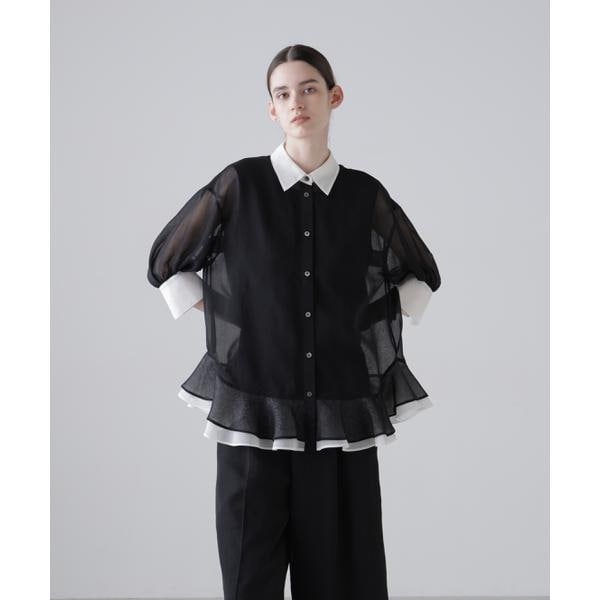 アドーア（ADORE）/ソフトオーガンジーブラウス 30,745円