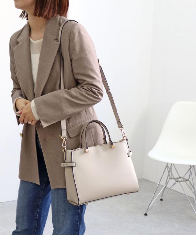 ミアン（MIAN ）/【オールシーズン/2way/多収納】KALMIA / 2wayハンドバッグの通販は 5,752円