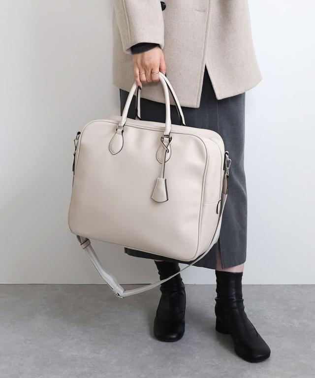 【NEW】ミアン（MIAN ）/【オールシーズン/旅行/大容量】ラインテープ ビッグボストンバッグ