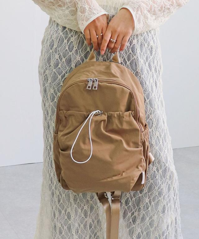 コルデ（COLDE）/【オールシーズン/軽量/マザーズバッグ】ギャザー入りナイロンリュックの通販は