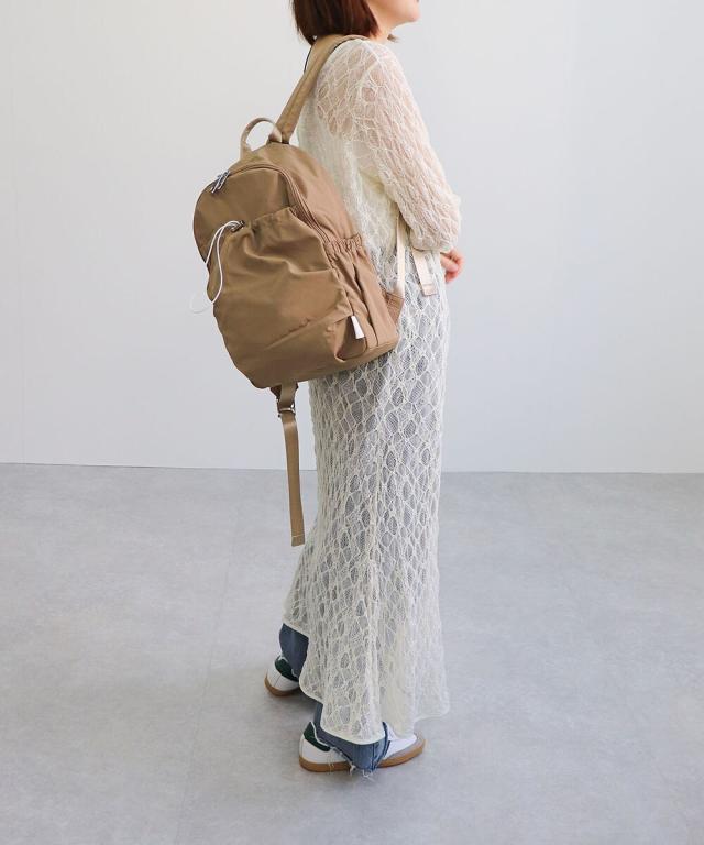 コルデ（COLDE）/【オールシーズン/軽量/マザーズバッグ】ギャザー入りナイロンリュックの通販は