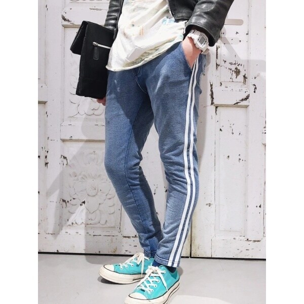 ウィゴー メンズ Wego カットデニムラインスキニーパンツの通販はau Pay マーケット Brand Square By Oioi ブランドスクエアbyマルイ