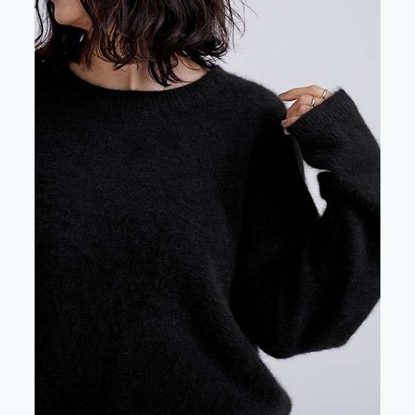 ユアーズ黒のセーター新品 - 3