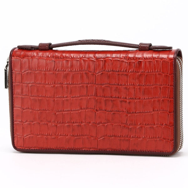 キーファーノイ/【アモーレ Amore】オーガナイザー クロコ型押しレザー