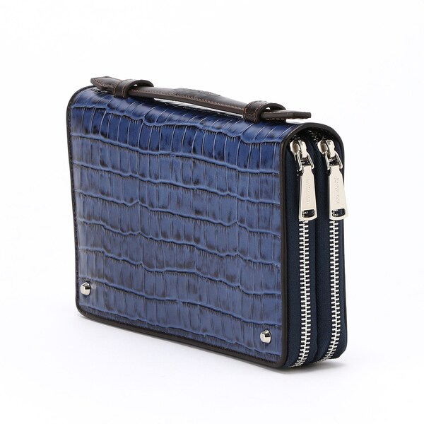 キーファーノイ/【アモーレ Amore】オーガナイザー クロコ型押しレザー