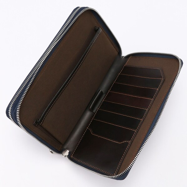 キーファーノイ/【アモーレ Amore】オーガナイザー クロコ型押しレザー