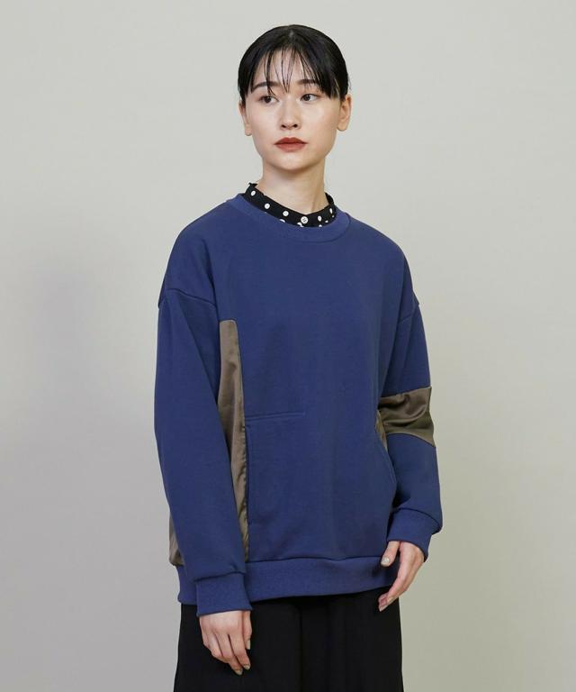 【NEW】フラボア（FRAPBOIS）/サテスウェット トレーナースウェットの通販は