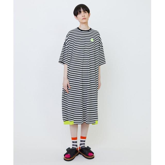 フラボア（FRAPBOIS）/ボーダーカットワンピ