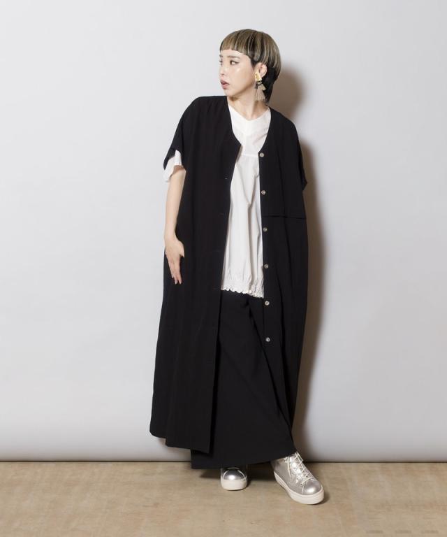 【新品】OSMOSIS オズモーシス トレンチコートジレ アジャストスリーブコート | OSMOSIS loaf