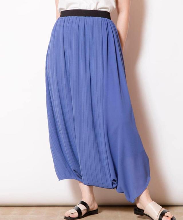 オズモーシス（OSMOSIS）/プリーツレイヤードアラジンパンツ