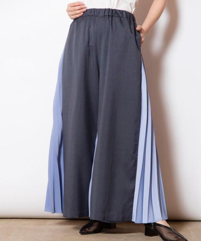 オズモーシス（OSMOSIS）/プリーツ切替パンツ