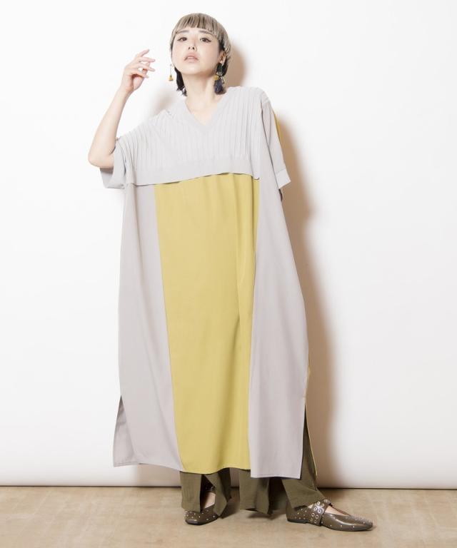 オズモーシス（OSMOSIS）/2WAY切替ニットワンピース