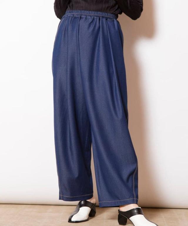 オズモーシス（OSMOSIS）/ポリエステルデニムタックパンツ