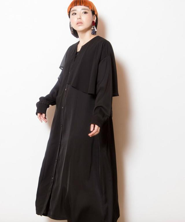 オズモーシス（OSMOSIS）/シフォンレイヤードワンピースの通販はau PAY