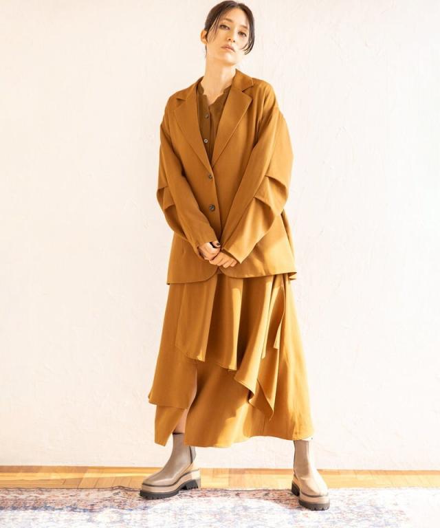 オズモーシス（OSMOSIS）/タックスリーブテーラードジャケットの通販は