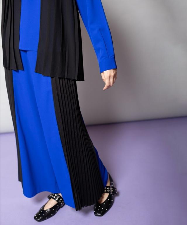 オズモーシス（OSMOSIS）/サイドプリーツパンツ