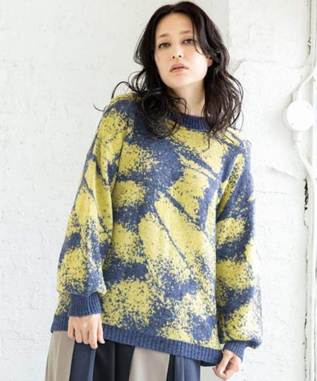 オズモーシス（OSMOSIS）/ジャガードニットプルオーバー