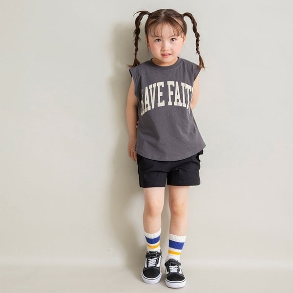ブランシェス（branshes）/【WEB限定/DRC】裾ラウンドオーバータンクトップ その他子供服（トップス）