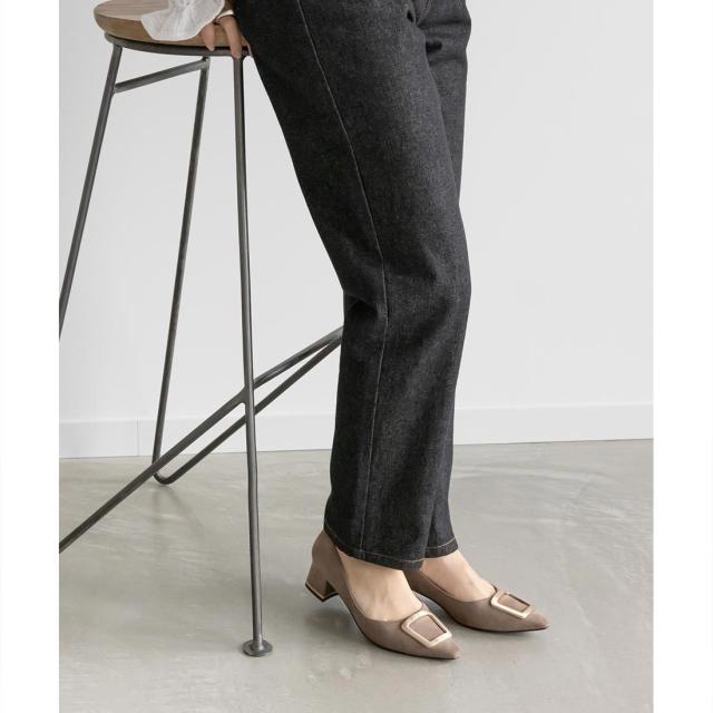 ランダ（RANDA）/【22−25．5】ゴールドパーツパンプスの通販はau PAY