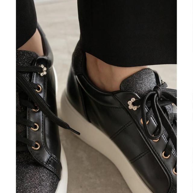 靴 RANDA ランダ（RANDA）/＜24春夏新作＞【22．5−25．5】フラワーハトメ