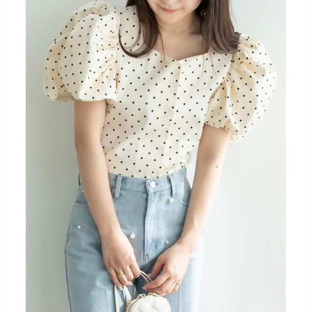 大人気！RANDAバルーンギャザーブラウス ランダ（RANDA）/＜24春夏新作＞バルーンギャザーブラウスの通販