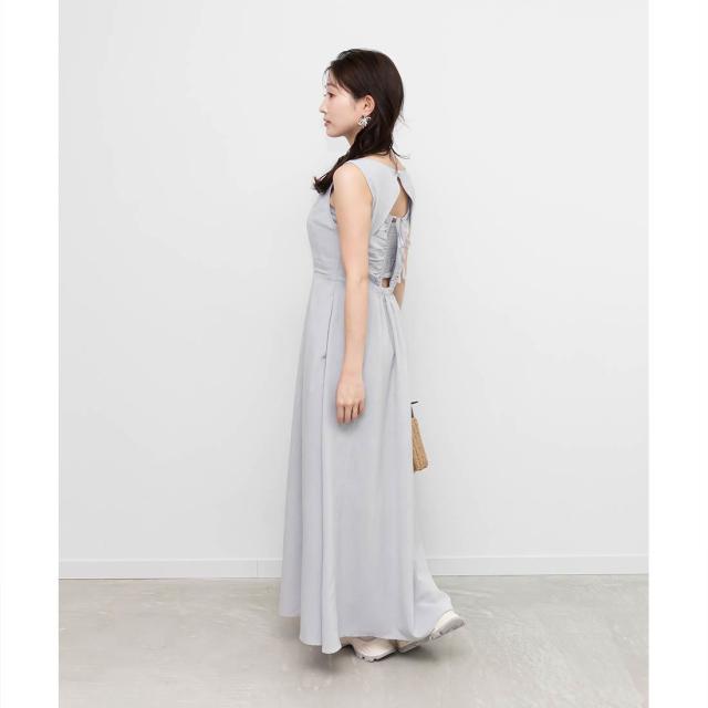 ランダ（RANDA）/カップ付きベアセットバックデザインワンピースの通販 