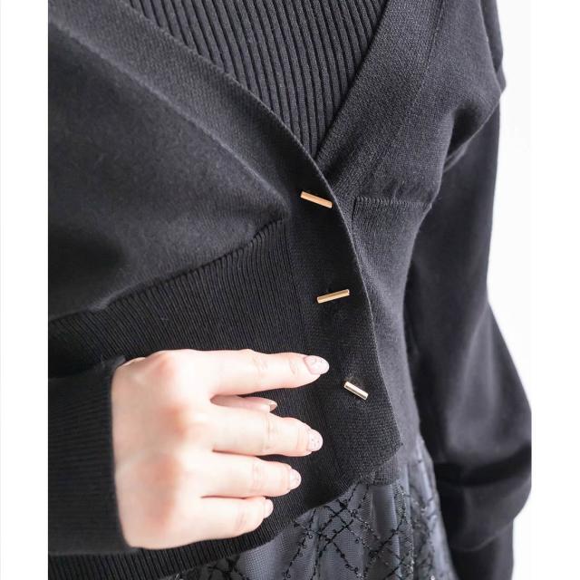 ランダ（RANDA）/＜24秋冬新作＞チュールドッキングボレロワンピース