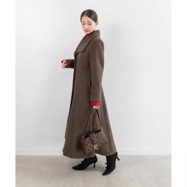 ランダ（RANDA）/【22．5−25．5】ミニリボンニットドッキングブーツの