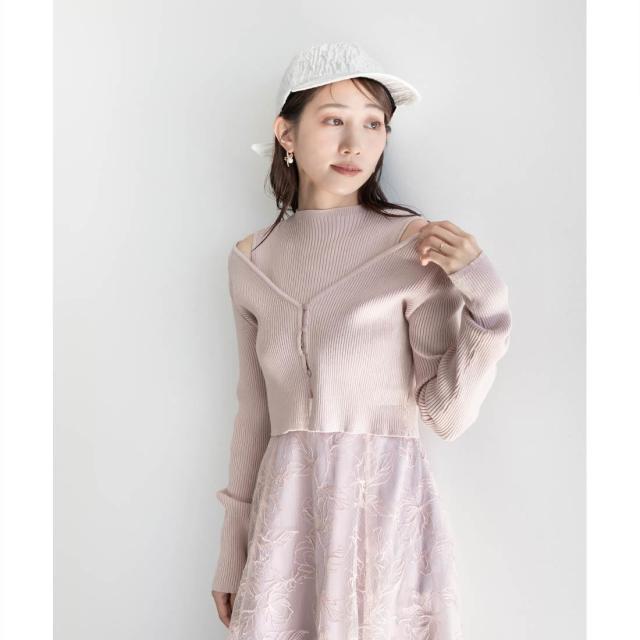 RANDA パールボレロセットワンピース&ストローハット パールボレロセットワンピースRANDA公式サイト