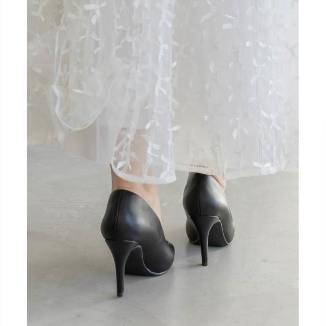 ランダ（RANDA）/【22−25．5】【走れる美脚パンプス】ベーシックポインテッドトゥパンプス