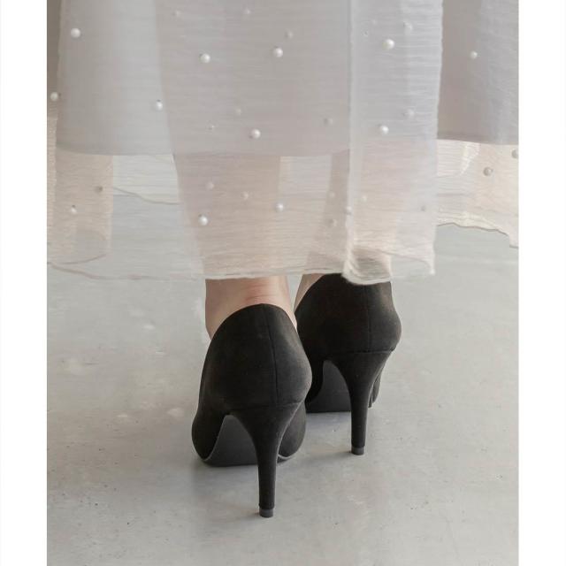 ランダ（RANDA）/【22−25．5】【走れる美脚パンプス】ベーシックポインテッドトゥパンプス