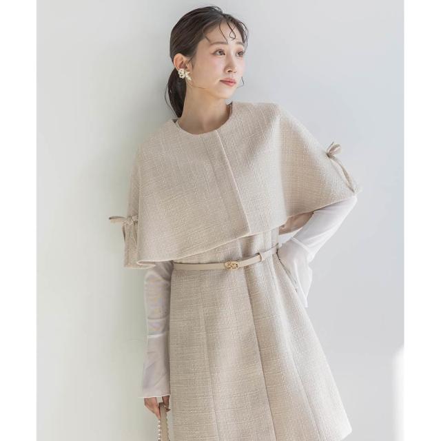 ランダ（RANDA）/ケープデザインミニワンピース