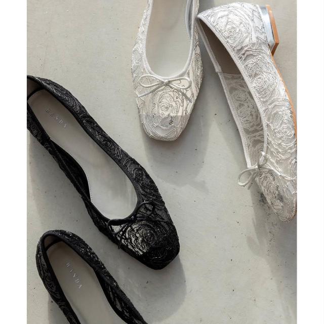 ランダ（RANDA）/＜25春夏新作＞【22−26】フラワーモチーフ