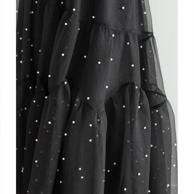 RANDA パールオーガンジーティアードスカート パールオーガンジーティアードスカートRANDA公式サイト