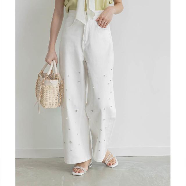 ランダ（RANDA）/＜25春夏新作＞【21．5−25．5】ビジューストラップ