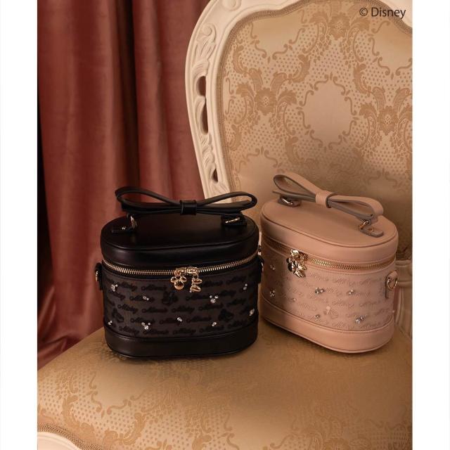 ランダ（RANDA）/【Mickey＆Minnie】/リボンバニティバッグ