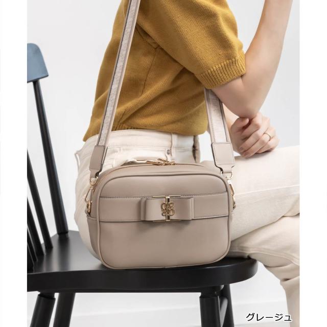 ランダ（RANDA）/＜25秋冬新作＞2WAY モノグラムリボンショルダーバッグ