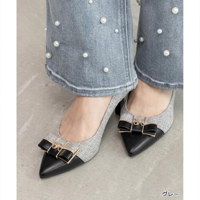 ランダ（RANDA）/＜25秋冬新作＞【22−25．5】【走れる美脚パンプス