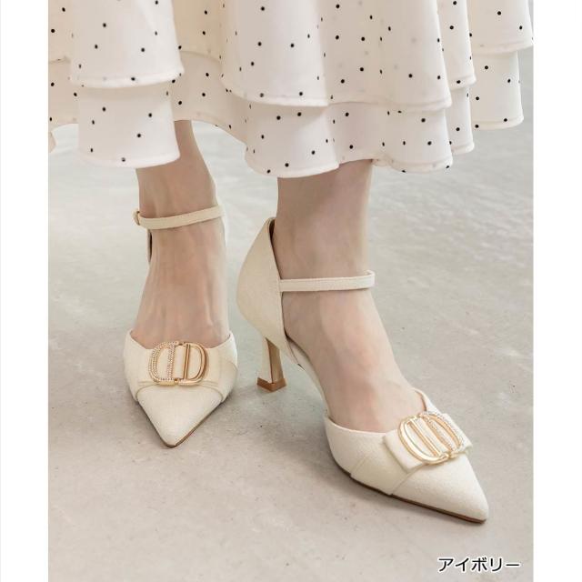 ランダ（RANDA）/＜25秋冬新作＞【22．5−25．5】ビジューパーツ