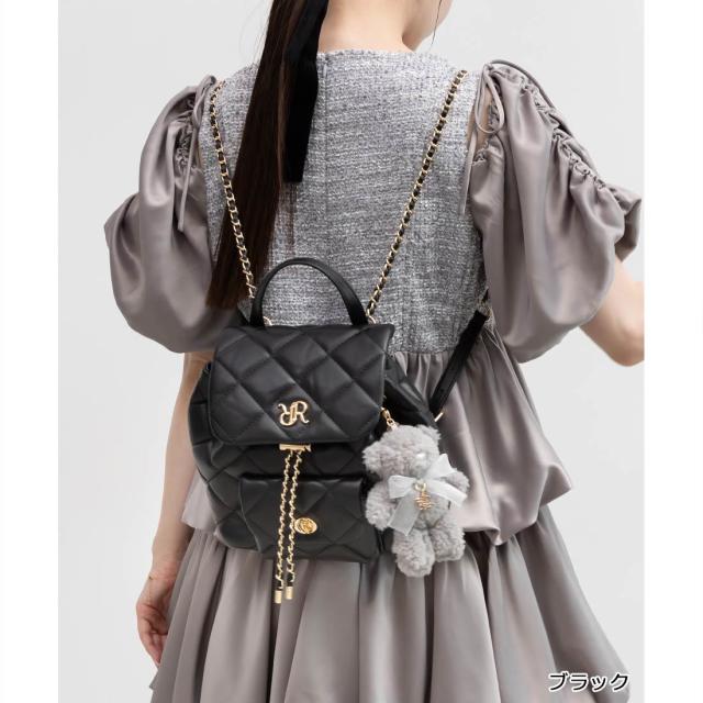 ランダ（RANDA）/＜26春夏新作＞キルティングデザインリュックバッグ