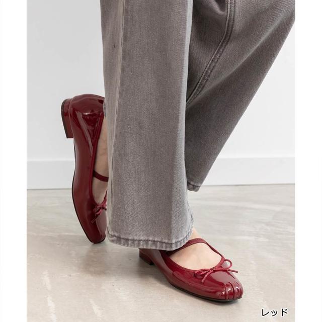 ランダ（RANDA）/＜25秋冬新作＞【22．5−25．5】ギャザーデザインバレエシューズ ランダ（RANDA）/＜25秋冬新作＞【22．5−25．5】ギャザーデザイン