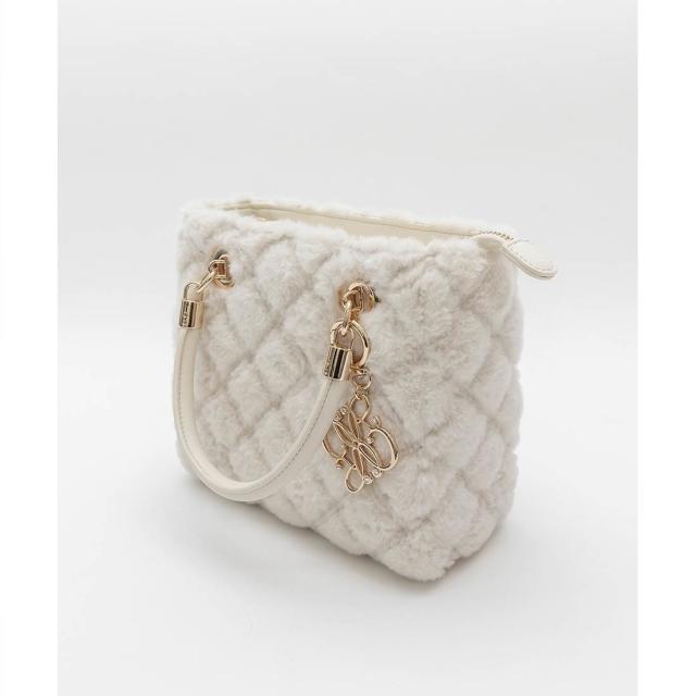 ランダ（RANDA）/＜25秋冬新作＞2WAY ファーキルティングハンドバッグ ランダ（RANDA）/＜25秋冬新作＞2WAY ファーキルティングハンドバッグ