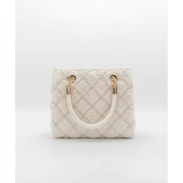 ランダ（RANDA）/＜25秋冬新作＞2WAY ファーキルティングハンドバッグ